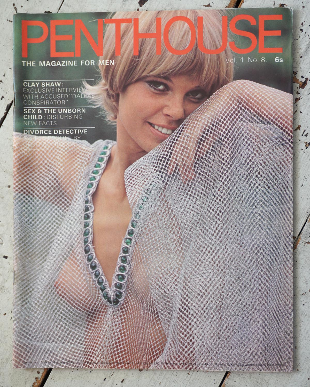 Penthouse magazine Volume 4 No 8