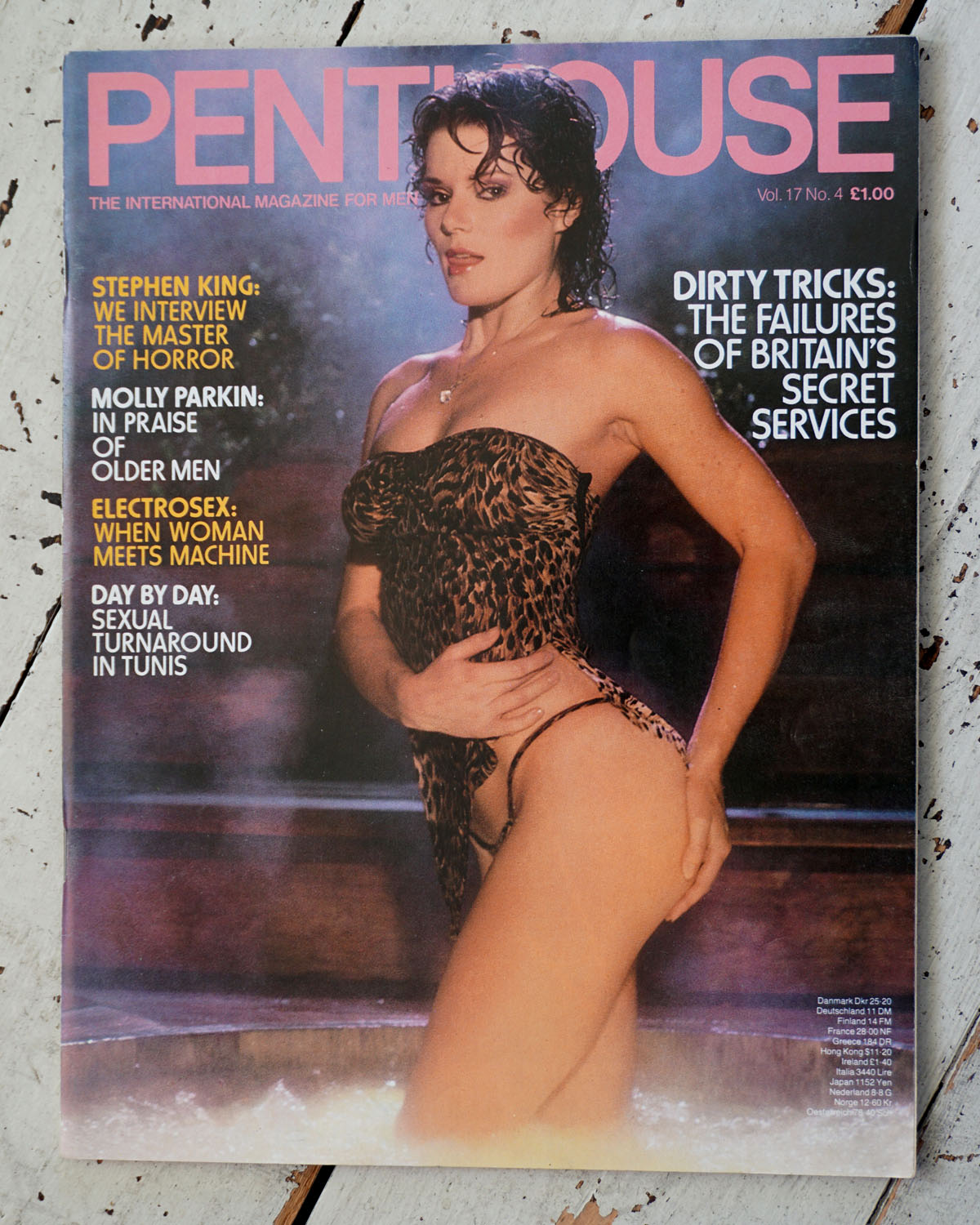 Penthouse magazine Volume17 no4