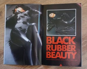  'O' issue 5 German produced Fetish magazine in English. Rubber / Leather 