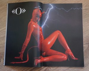  'O' issue 5 German produced Fetish magazine in English. Rubber / Leather 