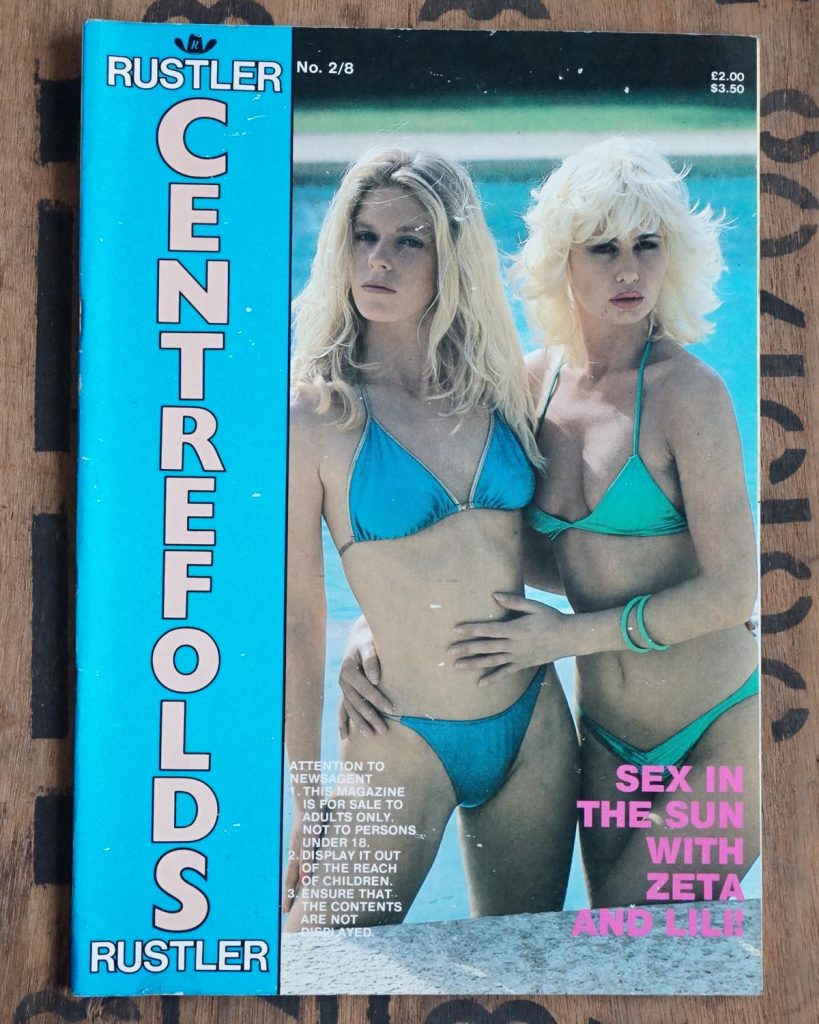 Rustler Centrefolds magazine Volume 2 no 8