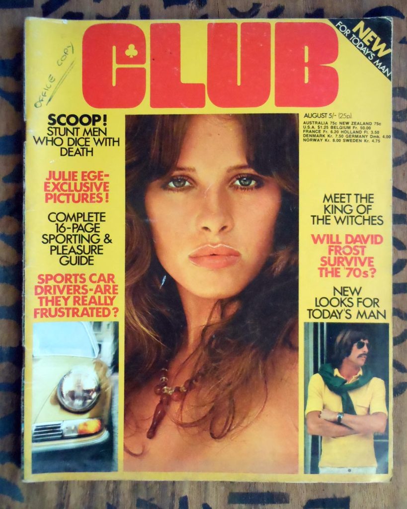 Club Magazine Vintage August 1970