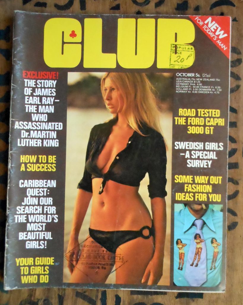 Club Magazine Vintage October 1970
